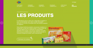 Les produits Carrefour